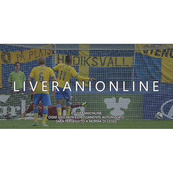 UEFA Under 21 Championship 2015 Group B Olomuc (Repubblica Ceca) - 18.06.2015 Italia-Svezia Nella Foto: il gol su rigore di isaac kiese thelin /Ph.Vitez-Ag. Aldo Liverani