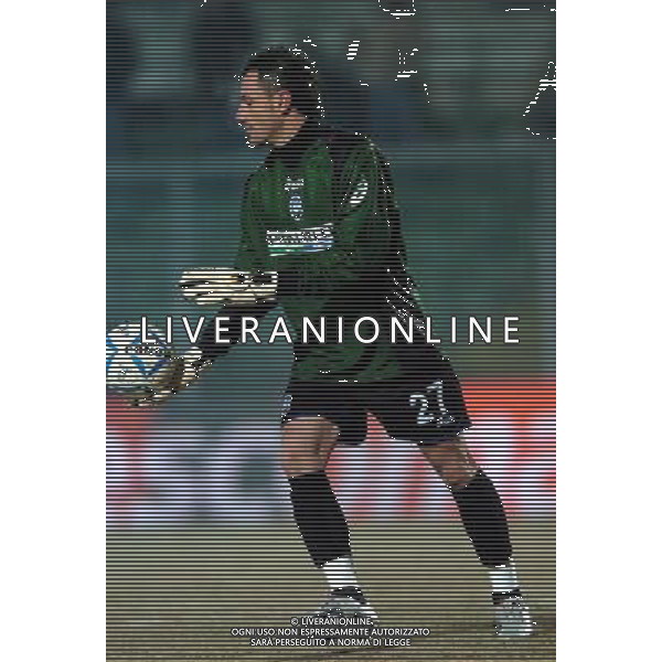 Bergamo 28/01/2005 coppa italiatim 2004/05 atalanta-inter 0:1 nella foto calderoni alex ph marco luzzani/ag aldo liverani s.a.s.