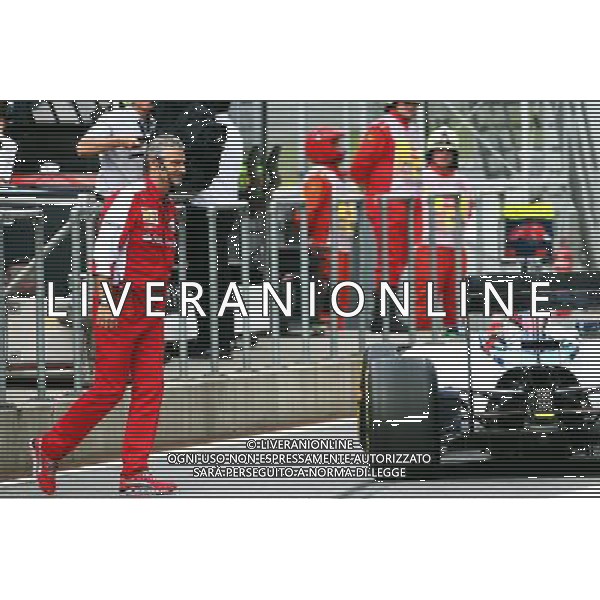 Felipe Massa (BRA) Williams FW37 narrowly avoids hitting Maurizio Arrivabene (ITA) Ferrari Team Principal in the pits in the first practice session. 19.06.2015. Formula 1 World Championship, Rd 8, Austrian Grand Prix, Spielberg, Austria, Practice Day. /AGENZIA ALDO LIVERANI Sas - ITALY ONLY - EDITORIAL USE ONLY - Prove Libere