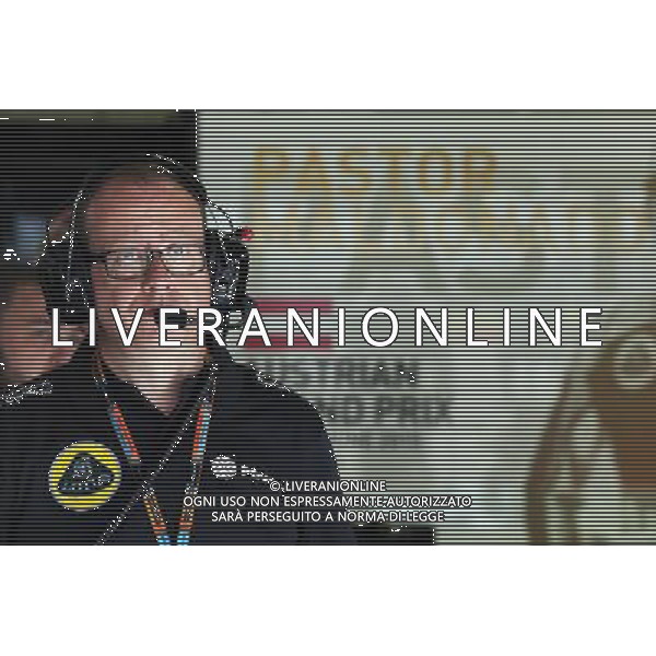Mark Slade (GBR) Lotus F1 Team Race Engineer. 19.06.2015. Formula 1 World Championship, Rd 8, Austrian Grand Prix, Spielberg, Austria, Practice Day. /AGENZIA ALDO LIVERANI Sas - ITALY ONLY - EDITORIAL USE ONLY - Prove Libere