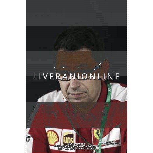 Mattia Binotto (ITA) Ferrari Race Engine Manager in the FIA Press Conference. 19.06.2015. Formula 1 World Championship, Rd 8, Austrian Grand Prix, Spielberg, Austria, Practice Day. /AGENZIA ALDO LIVERANI Sas - ITALY ONLY - EDITORIAL USE ONLY - Prove Libere