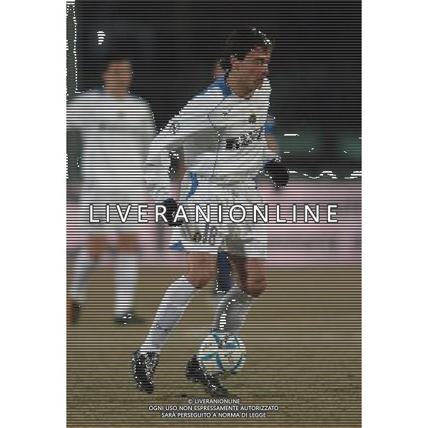 Bergamo 28/01/2005 coppa italiatim 2004/05 atalanta-inter 0:1 nella foto gonzalez kily ph marco luzzani/ag aldo liverani s.a.s.