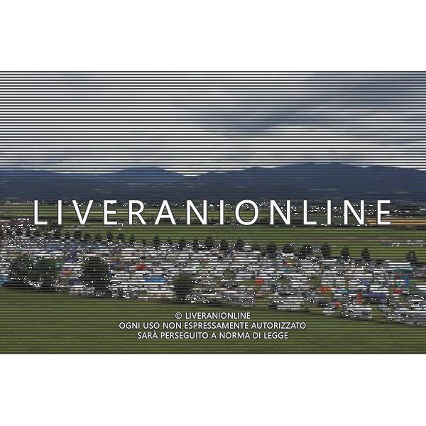 A campsite near the circuit. 20.06.2015. Formula 1 World Championship, Rd 8, Austrian Grand Prix, Spielberg, Austria, Qualifying Day. /AGENZIA ALDO LIVERANI Sas - ITALY ONLY - EDITORIAL USE ONLY - Prove Ufficiali