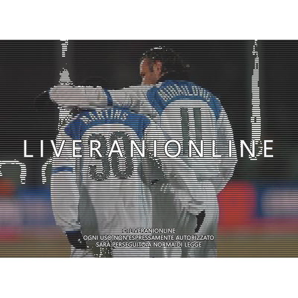 Bergamo 28/01/2005 coppa italiatim 2004/05 atalanta-inter 0:1 nella foto martins obafemi ph marco luzzani/ag aldo liverani s.a.s.
