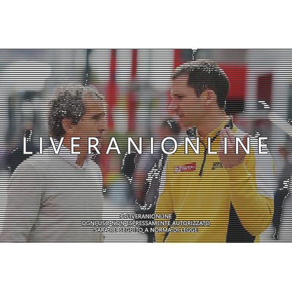 (L to R): Alain Prost (FRA) with Remi Taffin (FRA) Renault Sport F1 Head of Track Operations. 20.06.2015. Formula 1 World Championship, Rd 8, Austrian Grand Prix, Spielberg, Austria, Qualifying Day. - www.xpbimages.com, EMail: requests@xpbimages.com - copy of publication required for printed pictures. Every used picture is fee-liable. © Copyright: Moy / XPB Images /AGENZIA ALDO LIVERANI Sas - ITALY ONLY - EDITORIAL USE ONLY - prove ufficiali