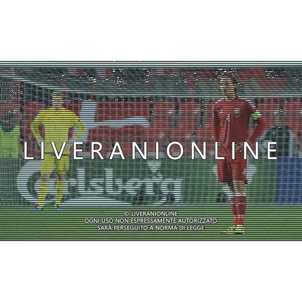 UEFA Under 21 Championship 2015 Group A Praga (Repubblica Ceca) - 20.06.2015 Germania-Danimarca Nella Foto:delusione jannik vestergaard e jakob busk /Ph.Vitez-Ag. Aldo Liverani