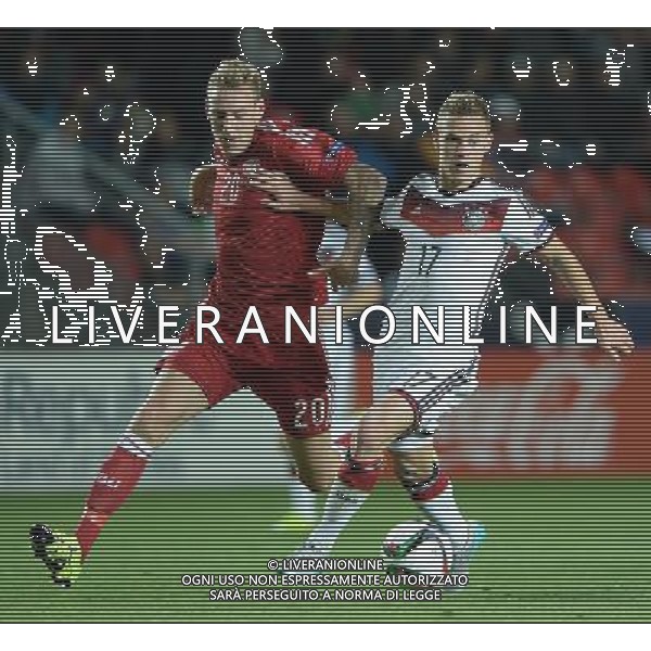 UEFA Under 21 Championship 2015 Group A Praga (Repubblica Ceca) - 20.06.2015 Germania-Danimarca Nella Foto:joshua kimmich-nicolai brock-madsen /Ph.Vitez-Ag. Aldo Liverani