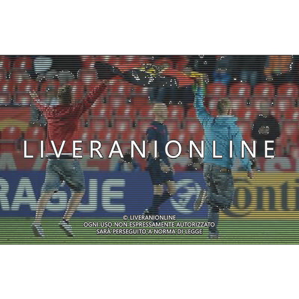 UEFA Under 21 Championship 2015 Group A Praga (Repubblica Ceca) - 20.06.2015 Germania-Danimarca Nella Foto:invasione di campo /Ph.Vitez-Ag. Aldo Liverani