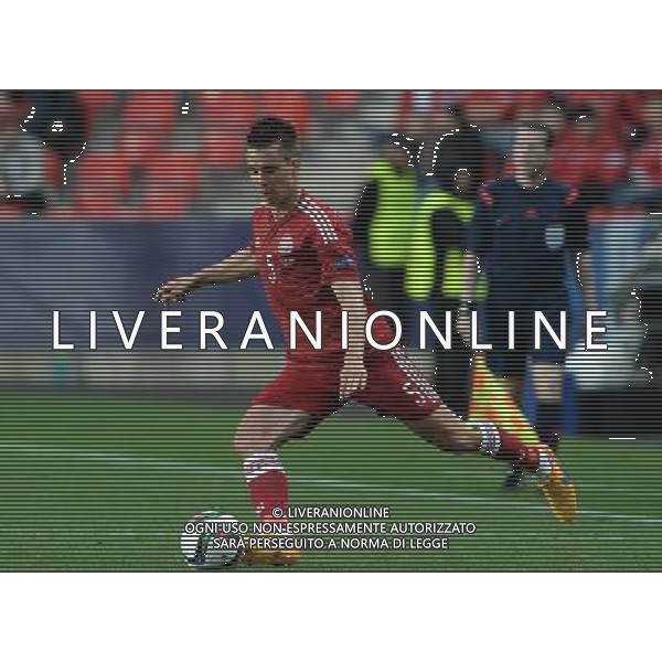 UEFA Under 21 Championship 2015 Group A Praga (Repubblica Ceca) - 20.06.2015 Germania-Danimarca Nella Foto:Jonas Knudsen /Ph.Vitez-Ag. Aldo Liverani