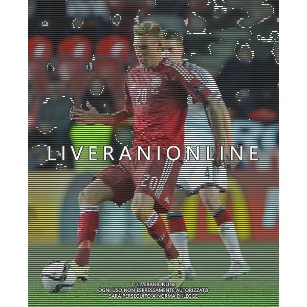 UEFA Under 21 Championship 2015 Group A Praga (Repubblica Ceca) - 20.06.2015 Germania-Danimarca Nella Foto:Nicolai Brock-Madsen /Ph.Vitez-Ag. Aldo Liverani