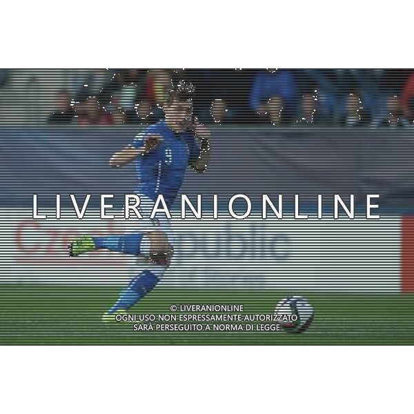 UEFA Under 21 Championship 2015 Group B Uherske Hradiste (Repubblica Ceca) - 21.06.2015 Italia-Portogallo Nella Foto:occasione andrea belotti parata dal portiere jose\' sa /Ph.Vitez-Ag. Aldo Liverani