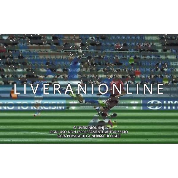 UEFA Under 21 Championship 2015 Group B Uherske Hradiste (Repubblica Ceca) - 21.06.2015 Italia-Portogallo Nella Foto:l\'ultima occasione di cristiano biraghi fermato da jose\' sa /Ph.Vitez-Ag. Aldo Liverani