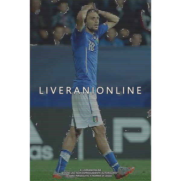 UEFA Under 21 Championship 2015 Group B Uherske Hradiste (Repubblica Ceca) - 21.06.2015 Italia-Portogallo Nella Foto:delusione domenico berardi /Ph.Vitez-Ag. Aldo Liverani