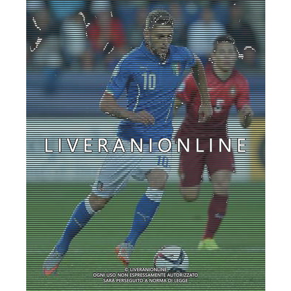 UEFA Under 21 Championship 2015 Group B Uherske Hradiste (Repubblica Ceca) - 21.06.2015 Italia-Portogallo Nella Foto:Berardi Domenico /Ph.Vitez-Ag. Aldo Liverani