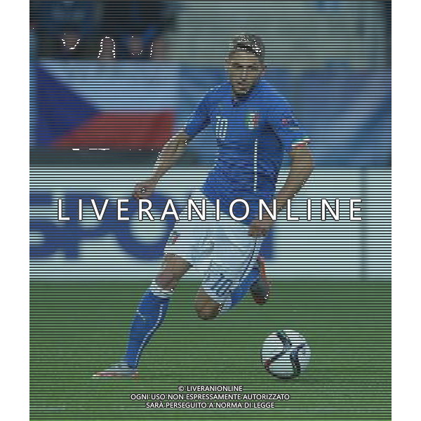 UEFA Under 21 Championship 2015 Group B Uherske Hradiste (Repubblica Ceca) - 21.06.2015 Italia-Portogallo Nella Foto:Berardi Domenico /Ph.Vitez-Ag. Aldo Liverani