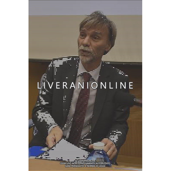 Roma - 22/06/2015 - Montecitorio - Aula Gruppi Parlamentari - Stati generali sui cambiamenti climatici e la difesa del territorio - nella foto: Graziano Delrio Ministro delle Infrastrutture e dei Trasporti / Ph. Fabrizio Corradetti - Ag. Aldo Liverani Sas
