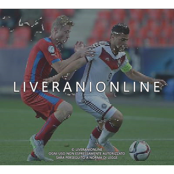 UEFA Under 21 Championship 2015 Group A Praga (Repubblica Ceca) - 23.06.2015 Repubblica Ceca-Germania Nella Foto:kevn volland-jakub brabec /Ph.Vitez-Ag. Aldo Liverani