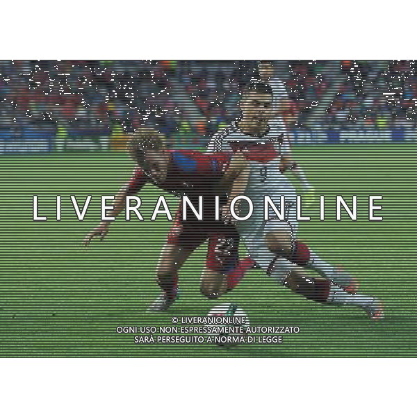 UEFA Under 21 Championship 2015 Group A Praga (Repubblica Ceca) - 23.06.2015 Repubblica Ceca-Germania Nella Foto:kevin volland-tomas kalas /Ph.Vitez-Ag. Aldo Liverani