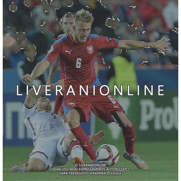 UEFA Under 21 Championship 2015 Group A Praga (Repubblica Ceca) - 23.06.2015 Repubblica Ceca-Germania Nella Foto:ondrej petrak-kevin volland /Ph.Vitez-Ag. Aldo Liverani