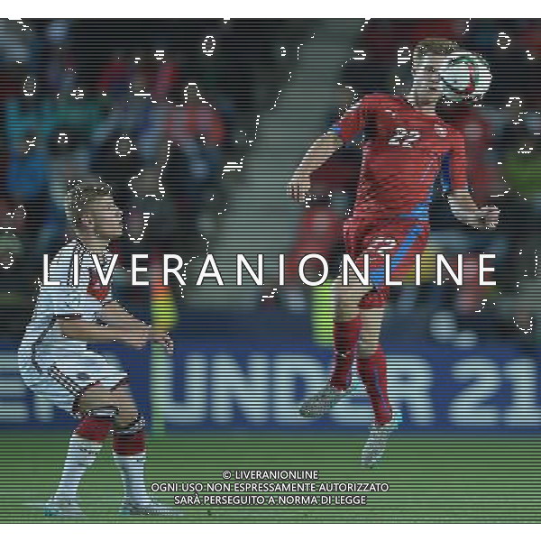 UEFA Under 21 Championship 2015 Group A Praga (Repubblica Ceca) - 23.06.2015 Repubblica Ceca-Germania Nella Foto:tomas kalas-max meyer /Ph.Vitez-Ag. Aldo Liverani