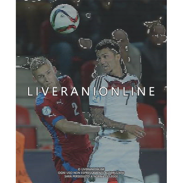 UEFA Under 21 Championship 2015 Group A Praga (Repubblica Ceca) - 23.06.2015 Repubblica Ceca-Germania Nella Foto:pavel keberabek-leonardo bittencourt /Ph.Vitez-Ag. Aldo Liverani