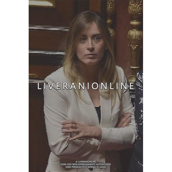 Roma - 24/06/2015 - Palazzo Madama - Comunicazioni del Presidente del Consiglio Matteo Renzi in vista del Consiglio europeo - nella foto: Maria Elena Boschi / Ph. Fabrizio Corradetti - Ag. Aldo Liverani Sas