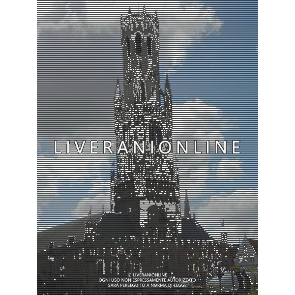 BELGIO BRUGGE NELLA FOTO BRUGGE AG ALDO LIVERANI SAS 