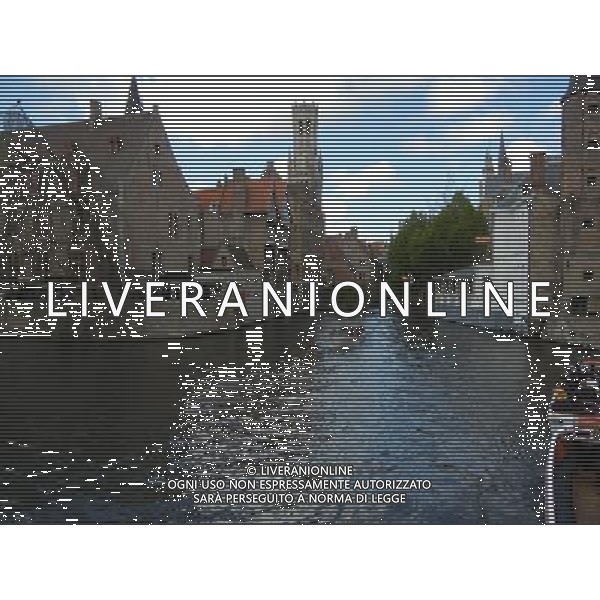 BELGIO BRUGGE NELLA FOTO LA CITTA DI BRUGGE AG ALDO LIVERANI SAS