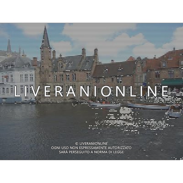 BELGIO BRUGGE NELLA FOTO LA CITTA DI BRUGGE AG ALDO LIVERANI SAS