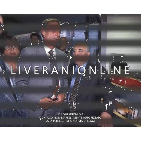 RETROSPETTIVA ROMA CALCIO NELLA FOTO ZDENEK ZEMAN E FRANCO SENZI PRESIDENTE ROMA CALCIO AG ALDO LIVERANI SAS