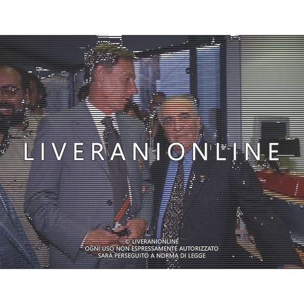 RETROSPETTIVA ROMA CALCIO NELLA FOTO ZDENEK ZEMAN E FRANCO SENZI PRESIDENTE ROMA CALCIO AG ALDO LIVERANI SAS