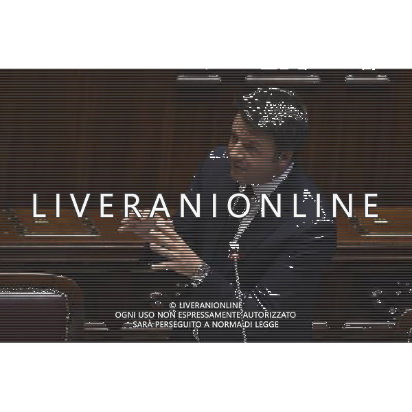 Roma - 24/06/2015 - Montecitorio - Comunicazioni del Presidente del Consiglio Matteo Renzi in vista del Consiglio europeo - nella foto: Matteo Renzi / Ph. Fabrizio Corradetti - Ag. Aldo Liverani Sas