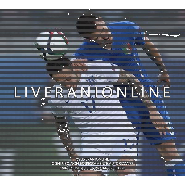 UEFA Under 21 Championship 2015 Group B Olomouc (Repubblica Ceca) - 24.06.2015 Inghilterra-Italia Nella Foto:alessio romagnoli-danny ings /Ph.Vitez-Ag. Aldo Liverani