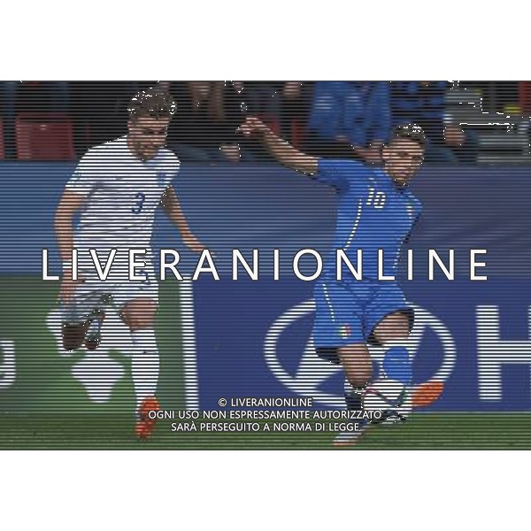 UEFA Under 21 Championship 2015 Group B Olomouc (Repubblica Ceca) - 24.06.2015 Inghilterra-Italia Nella Foto:domenico berardi luke garbutt /Ph.Vitez-Ag. Aldo Liverani