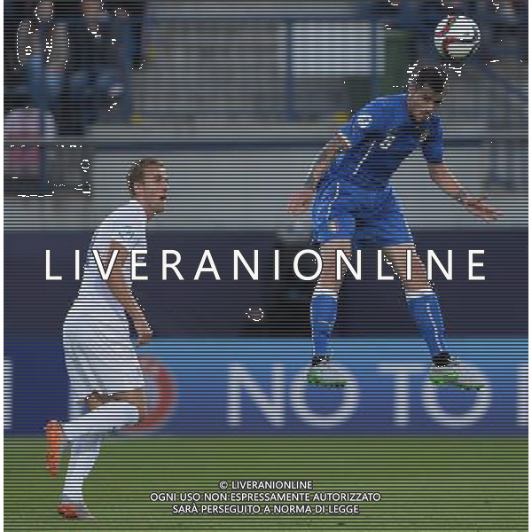 UEFA Under 21 Championship 2015 Group B Olomouc (Repubblica Ceca) - 24.06.2015 Inghilterra-Italia Nella Foto:alessio romagnoli-harry kane /Ph.Vitez-Ag. Aldo Liverani