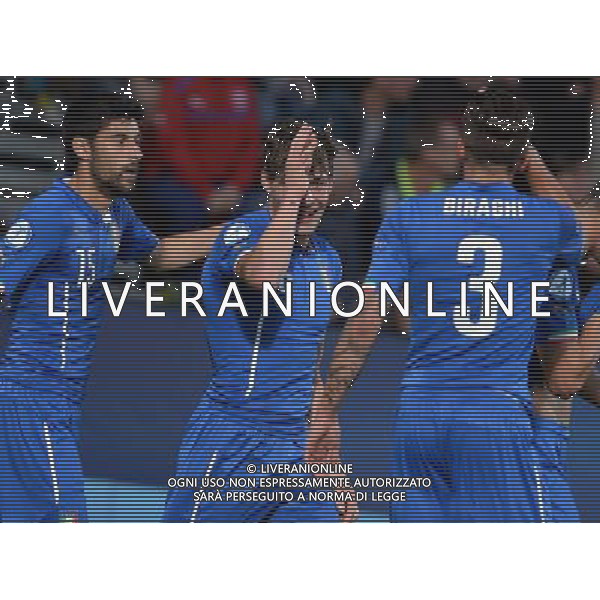 UEFA Under 21 Championship 2015 Group B Olomouc (Repubblica Ceca) - 24.06.2015 Inghilterra-Italia Nella Foto:andrea belotti esulta /Ph.Vitez-Ag. Aldo Liverani