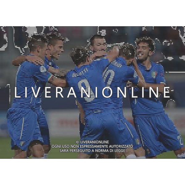 UEFA Under 21 Championship 2015 Group B Olomouc (Repubblica Ceca) - 24.06.2015 Inghilterra-Italia Nella Foto:marco benassi esulta /Ph.Vitez-Ag. Aldo Liverani