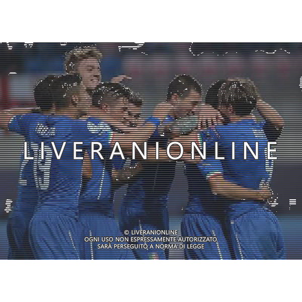 UEFA Under 21 Championship 2015 Group B Olomouc (Repubblica Ceca) - 24.06.2015 Inghilterra-Italia Nella Foto:marco benassi esulta /Ph.Vitez-Ag. Aldo Liverani