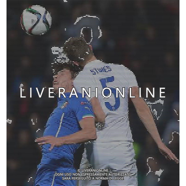 UEFA Under 21 Championship 2015 Group B Olomouc (Repubblica Ceca) - 24.06.2015 Inghilterra-Italia Nella Foto:andrea belotti-john stones /Ph.Vitez-Ag. Aldo Liverani