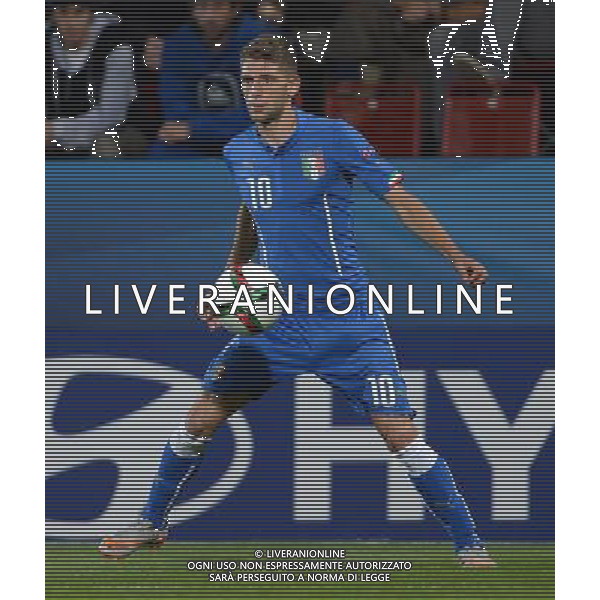 UEFA Under 21 Championship 2015 Group B Olomouc (Repubblica Ceca) - 24.06.2015 Inghilterra-Italia Nella Foto:Domenico Berardi /Ph.Vitez-Ag. Aldo Liverani