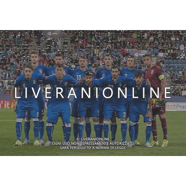 UEFA Under 21 Championship 2015 Group B Olomouc (Repubblica Ceca) - 24.06.2015 Inghilterra-Italia Nella Foto:Italia Squadra Formazione Bardi,Biraghi,Crisetig,Rugani,Romagnoli,Belotti,Berardi,Benassi,Trotta,Cataldi,Zappacosta /Ph.Vitez-Ag. Aldo Liverani