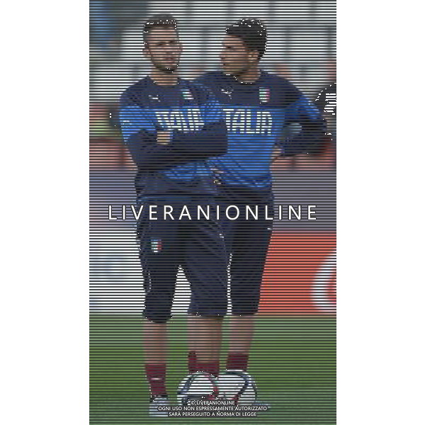 UEFA Under 21 Championship 2015 Group B Olomouc (Repubblica Ceca) - 24.06.2015 Inghilterra-Italia Nella Foto:Nicola Leali-Marco Sportiello /Ph.Vitez-Ag. Aldo Liverani