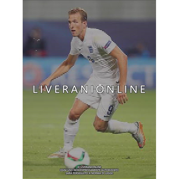 OLOMUNIEC, CZECHY STADION ANDER 24.06.2015 REPREZENTACJA NARODOWA TEAM KADRA U21 PILKA NOZNA MISTRZOSTWA EUROPY UEFA U-21 CZECHY 2015 GRUPA B ANGLIA U21 - WLOCHY U21 NZ HARRY KANE ( ENG ) FOT MICHAL NOWAK / NEWSPIX.PL OLOMOUC, CZECH REPUBLIC ANDER STADIUM 24.06.2015 FOOTBALL NATIONAL TEAMS U-21 UEFA UNDER 21 CHAMPIONSHIP CZECH REPUBLIC 2015 GROUP B ENGLAND U21 - ITALY U21 HARRY KANE ( ENG ) MICHAL NOWAK / NEWSPIX.PL --- Newspix.pl /AGENZIA ALDO LIVERANI Sas - ITALY ONLY - EDITORIAL USE ONLY - Inghilterra - Italia UEFA Under 21 Championship 2015 Group B Olomouc (Repubblica Ceca) - 24.06.2015 *** Local Caption *** www.newspix.pl mail us: info@newspix.pl call us: 0048 022 23 22 222 --- Polish Picture Agency by Ringier Axel Springer Poland