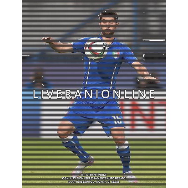 2015.06.24 OLOMOUC FOOTBALL UNDER 21 CHAMPIONSHIP CZECH REPUBLIC 2015 ENGLAND VS ITALY Marco Benassi 2015.06.24 OLOMUNIEC CZECHY PILKA NOZNA MISTRZOSTWA EUROPY U21 ANGLIA - WLOCHY FOTO LUKASZ LASKOWSKI / PRESSFOCUS / NEWSPIX.PL --- Newspix.pl /AGENZIA ALDO LIVERANI Sas - ITALY ONLY - EDITORIAL USE ONLY - Inghilterra - Italia UEFA Under 21 Championship 2015 Group B Olomouc (Repubblica Ceca) - 24.06.2015 *** Local Caption *** www.newspix.pl mail us: info@newspix.pl call us: 0048 022 23 22 222 --- Polish Picture Agency by Ringier Axel Springer Poland
