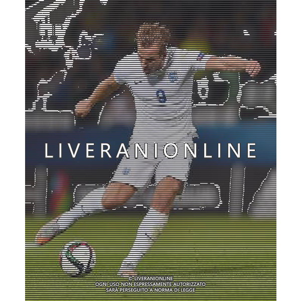 2015.06.24 OLOMOUC FOOTBALL UNDER 21 CHAMPIONSHIP CZECH REPUBLIC 2015 ENGLAND VS ITALY HARRY KANE 2015.06.24 OLOMUNIEC CZECHY PILKA NOZNA MISTRZOSTWA EUROPY U21 ANGLIA - WLOCHY FOTO LUKASZ LASKOWSKI / PRESSFOCUS / NEWSPIX.PL --- Newspix.pl /AGENZIA ALDO LIVERANI Sas - ITALY ONLY - EDITORIAL USE ONLY - Inghilterra - Italia UEFA Under 21 Championship 2015 Group B Olomouc (Repubblica Ceca) - 24.06.2015 *** Local Caption *** www.newspix.pl mail us: info@newspix.pl call us: 0048 022 23 22 222 --- Polish Picture Agency by Ringier Axel Springer Poland