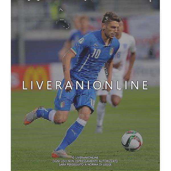 2015.06.24 OLOMOUC PILKA NOZNA STADION ANDRUV MISTRZOSTWA EUROPY U 21 W PILCE NOZNEJ FOOTBALL UEFA UNDER 21 CHAMPIONSHIP 2015 ANGLIA - WLOCHY (ENGLAND - ITALY) N/Z DOMENICO BERARDI FOTO RAFAL RUSEK / PRESSFOCUS / NEWSPIX.PL --- Newspix.pl /AGENZIA ALDO LIVERANI Sas - ITALY ONLY - EDITORIAL USE ONLY - Inghilterra - Italia UEFA Under 21 Championship 2015 Group B Olomouc (Repubblica Ceca) - 24.06.2015 *** Local Caption *** www.newspix.pl mail us: info@newspix.pl call us: 0048 022 23 22 222 --- Polish Picture Agency by Ringier Axel Springer Poland