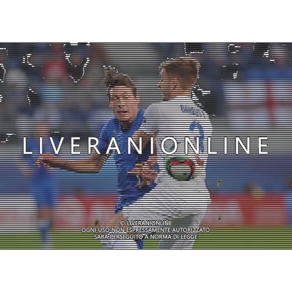 2015.06.24 OLOMOUC PILKA NOZNA STADION ANDRUV MISTRZOSTWA EUROPY U 21 W PILCE NOZNEJ FOOTBALL UEFA UNDER 21 CHAMPIONSHIP 2015 ANGLIA - WLOCHY (ENGLAND - ITALY) N/Z ANDREA BELOTTI, LUKE GARBUTT FOTO RAFAL RUSEK / PRESSFOCUS / NEWSPIX.PL --- Newspix.pl /AGENZIA ALDO LIVERANI Sas - ITALY ONLY - EDITORIAL USE ONLY - Inghilterra - Italia UEFA Under 21 Championship 2015 Group B Olomouc (Repubblica Ceca) - 24.06.2015 *** Local Caption *** www.newspix.pl mail us: info@newspix.pl call us: 0048 022 23 22 222 --- Polish Picture Agency by Ringier Axel Springer Poland