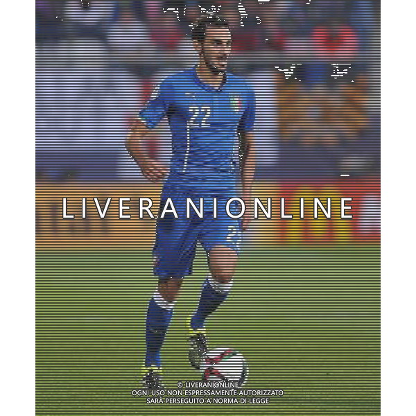 2015.06.24 OLOMOUC PILKA NOZNA STADION ANDRUV MISTRZOSTWA EUROPY U 21 W PILCE NOZNEJ FOOTBALL UEFA UNDER 21 CHAMPIONSHIP 2015 ANGLIA - WLOCHY (ENGLAND - ITALY) N/Z DAVIDE ZAPPACOSTA FOTO RAFAL RUSEK / PRESSFOCUS / NEWSPIX.PL --- Newspix.pl /AGENZIA ALDO LIVERANI Sas - ITALY ONLY - EDITORIAL USE ONLY - Inghilterra - Italia UEFA Under 21 Championship 2015 Group B Olomouc (Repubblica Ceca) - 24.06.2015 *** Local Caption *** www.newspix.pl mail us: info@newspix.pl call us: 0048 022 23 22 222 --- Polish Picture Agency by Ringier Axel Springer Poland