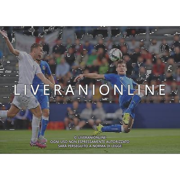 2015.06.24 OLOMOUC PILKA NOZNA STADION ANDRUV MISTRZOSTWA EUROPY U 21 W PILCE NOZNEJ FOOTBALL UEFA UNDER 21 CHAMPIONSHIP 2015 ANGLIA - WLOCHY (ENGLAND - ITALY) N/Z ANDREA BELOTTI GOL, RADOSC, BRAMKA NA 1-0 FOTO RAFAL RUSEK / PRESSFOCUS / NEWSPIX.PL --- Newspix.pl /AGENZIA ALDO LIVERANI Sas - ITALY ONLY - EDITORIAL USE ONLY - Inghilterra - Italia UEFA Under 21 Championship 2015 Group B Olomouc (Repubblica Ceca) - 24.06.2015 *** Local Caption *** www.newspix.pl mail us: info@newspix.pl call us: 0048 022 23 22 222 --- Polish Picture Agency by Ringier Axel Springer Poland