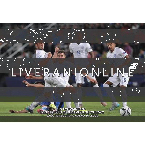 2015.06.24 OLOMOUC PILKA NOZNA STADION ANDRUV MISTRZOSTWA EUROPY U 21 W PILCE NOZNEJ FOOTBALL UEFA UNDER 21 CHAMPIONSHIP 2015 ANGLIA - WLOCHY (ENGLAND - ITALY) N/Z MARCO BENASSI, JOHN STONES, NATHANIEL CHALOBAH, JESSE LINGARD FOTO RAFAL RUSEK / PRESSFOCUS --- Newspix.pl / NEWSPIX.PL / NEWSPIX.PL --- Newspix.pl /AGENZIA ALDO LIVERANI Sas - ITALY ONLY - EDITORIAL USE ONLY - Inghilterra - Italia UEFA Under 21 Championship 2015 Group B Olomouc (Repubblica Ceca) - 24.06.2015 *** Local Caption *** www.newspix.pl mail us: info@newspix.pl call us: 0048 022 23 22 222 --- Polish Picture Agency by Ringier Axel Springer Poland
